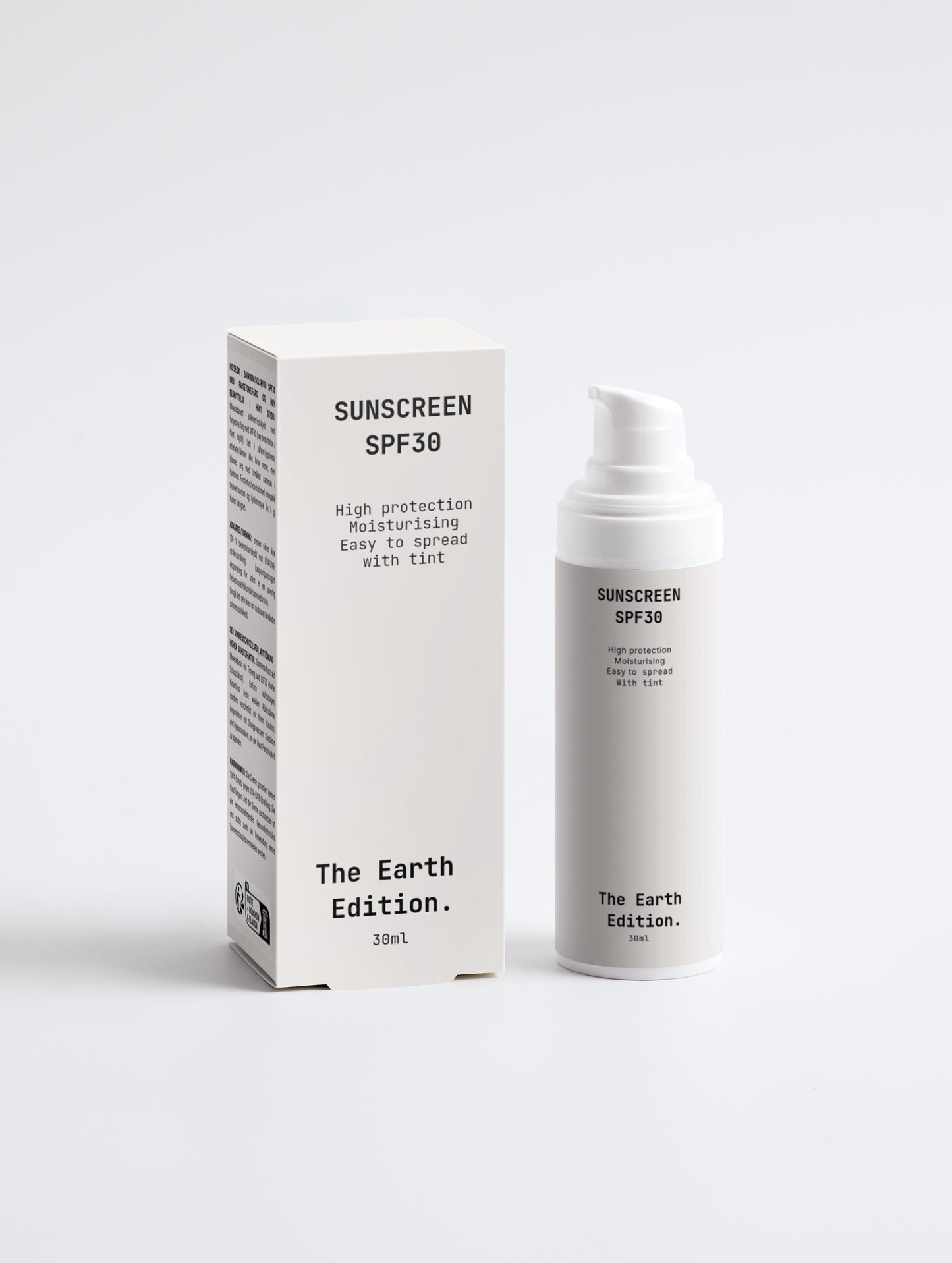 Sunscreen SPF30, with tint